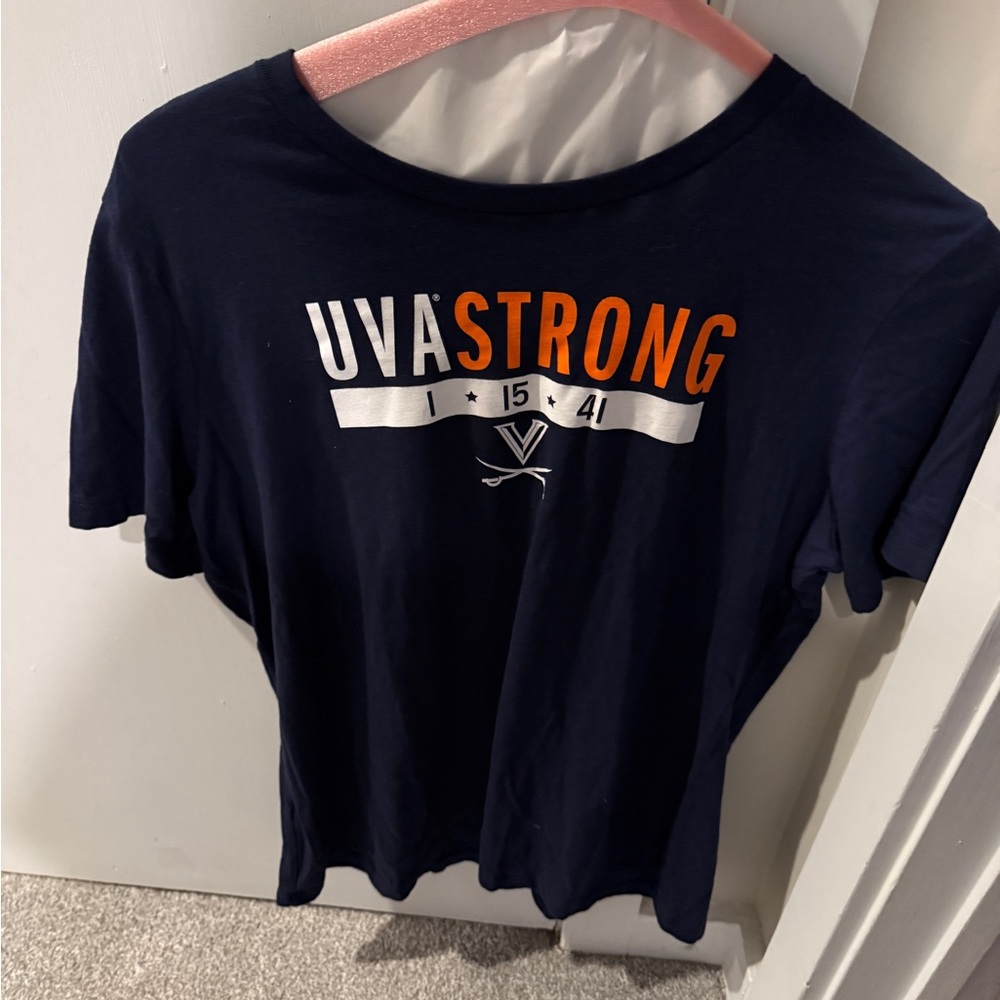 Bella Canvas UVA Strong Women's Tee, dark blue